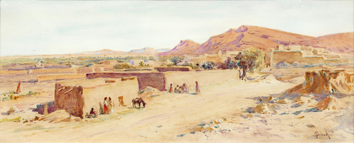 Gallery Edition study of Alphonse Birck's Bou Saâda.