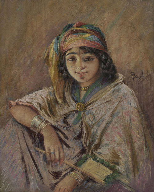 Gallery Edition study of Alphonse Birck's Jeune berbère.