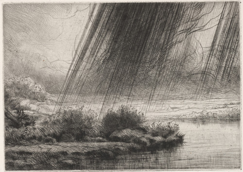 Gallery Edition study of Alphonse Legros's A Storm.