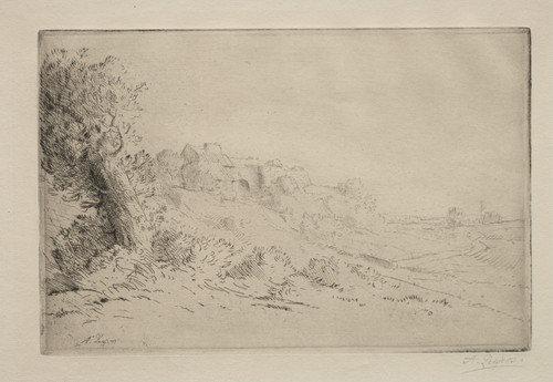 Gallery Edition study of Alphonse Legros's My Farm.