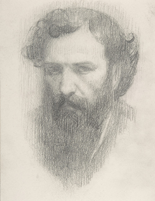 Gallery Edition study of Alphonse Legros's Self-Portrait.