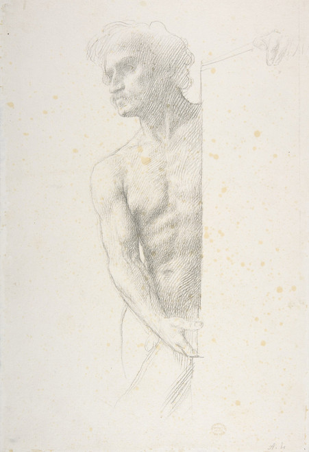 Gallery Edition study of Alphonse Legros's Study of a Figure.