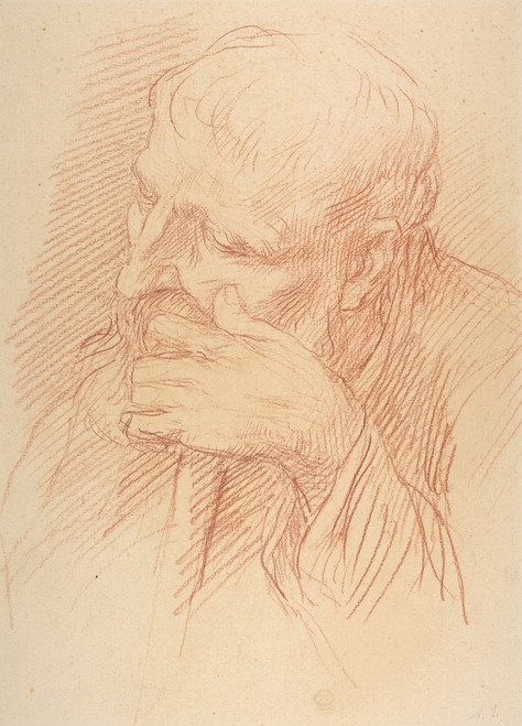 Gallery Edition study of Alphonse Legros's Study of a Head.