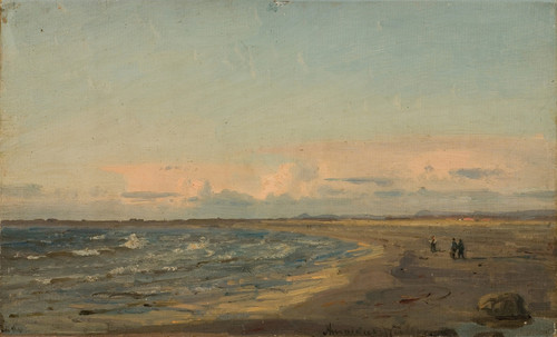 Gallery Edition study of Amaldus Nielsen's Aften, Jæren.