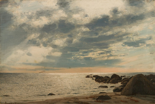 Gallery Edition study of Amaldus Nielsen's Godvær, Jæren.