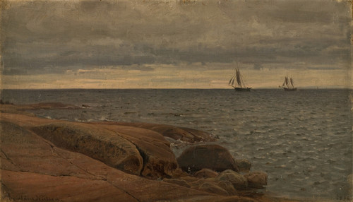 Gallery Edition study of Amaldus Nielsen's Gråvær, Hvaler.