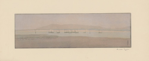 Gallery Edition study of Amédée Joyau's Entrée de la Canche (Étaples, Pas-de-Calais).