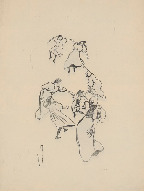 Gallery Edition study of Amédée Joyau's Farandole.