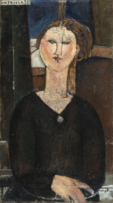 Gallery Edition study of Amedeo Modigliani's Antonia.