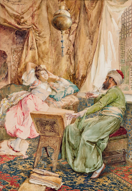 Gallery Edition study of Amedeo Simonetti's The Reader.