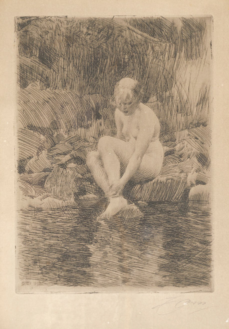 Gallery Edition study of Anders Zorn's Dagmar.