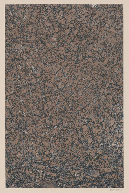 Gallery Edition study of Andreas Haussmann's Marmorpapier.