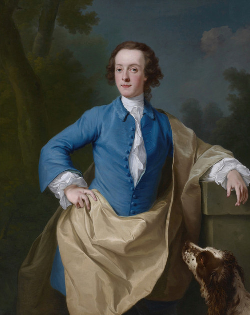Gallery Edition study of Andrea Soldi's Thomas Barrett-Lennard, 17th Lord Dacre.