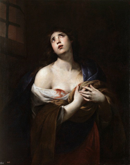 Gallery Edition study of Andrea Vaccaro's St. Agata.