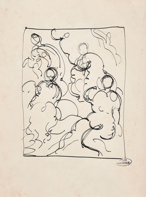 Gallery Edition study of André Derain's Baigneuses.