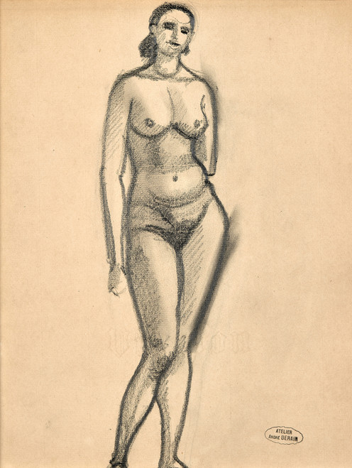 Gallery Edition study of André Derain's Nu debout.