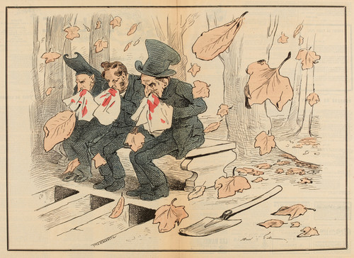 Gallery Edition study of André Gill's La chute des feuilles.