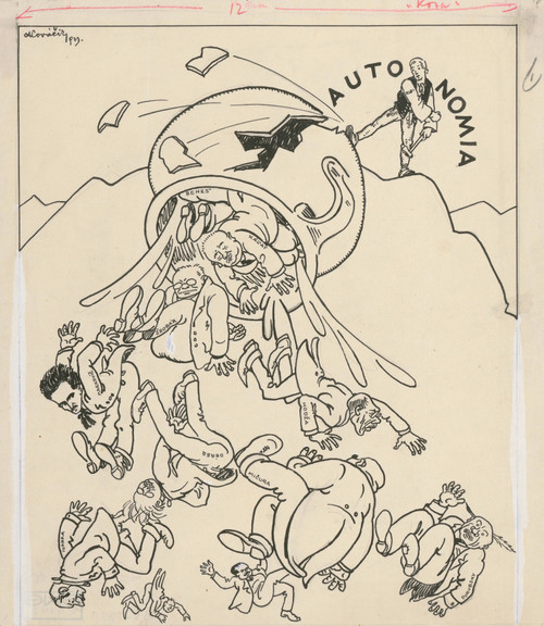 Gallery Edition study of Andrej Kováčik's Autonomy.