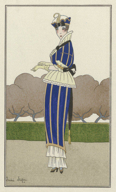 Gallery Edition study of André Stéfan's Robe de satin.
