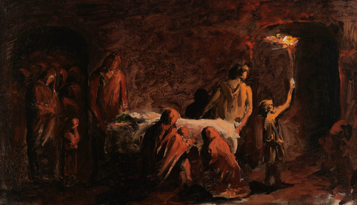 Gallery Edition study of Anna Bilińska-Bohdanowicz's In the catacombs.