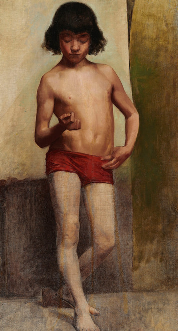 Gallery Edition study of Anna Bilińska-Bohdanowicz's Study of a Nude Boy.