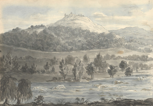 Gallery Edition study of Anne Rushout's Llangollen.