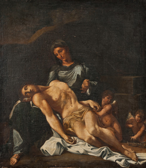 Gallery Edition study of Annibale Carracci's Pietà.