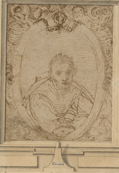 Gallery Edition study of Annibale Carracci's Self-Portrait.