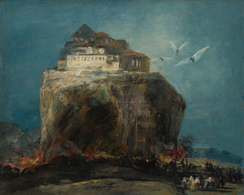 Gallery Edition study of Anonymous's A City on a Rock.