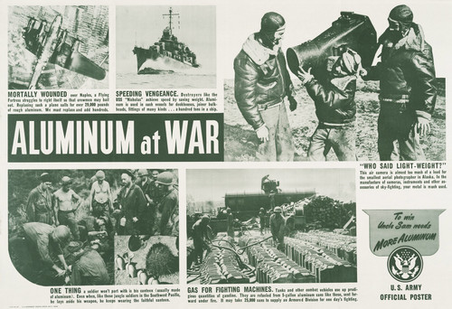 Gallery Edition study of Anonymous's Aluminum at war.