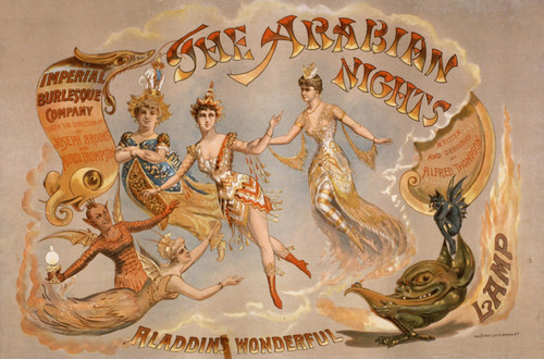 Gallery Edition study of Anonymous's Arabian nights.