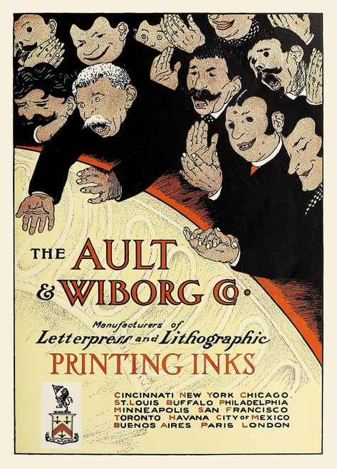 Gallery Edition study of Anonymous's Ault and Wiborg, Ad. 090.