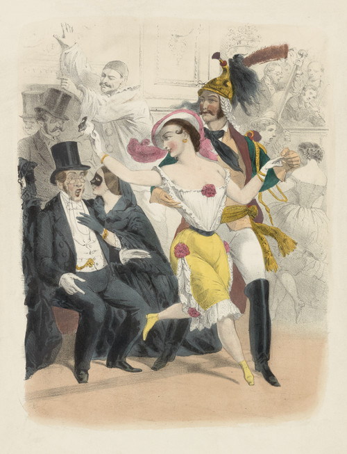 Gallery Edition study of Anonymous's Bal de l’Opéra.