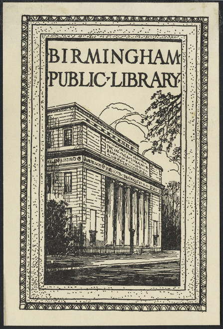 Gallery Edition study of Anonymous's Birmingham Public Library.