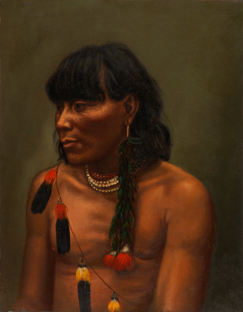 Gallery Edition study of Anonymous's Canelo Indian.