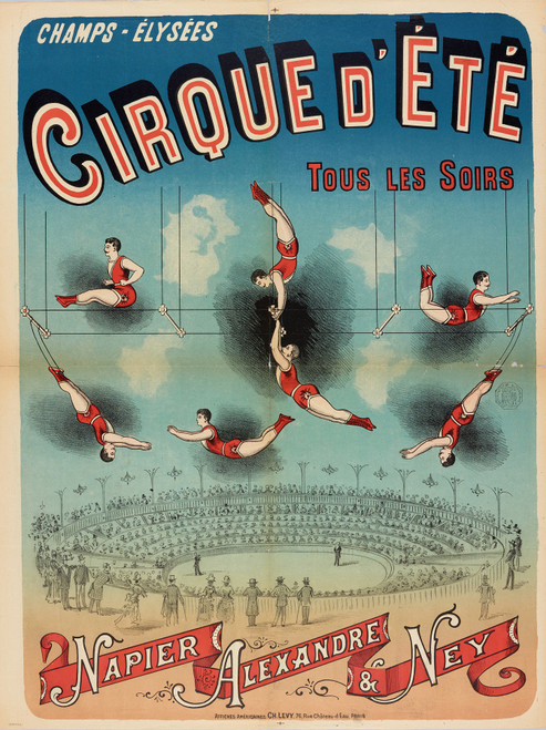 Gallery Edition study of Anonymous's Champs-Elysees Cirque D’ete Tous Les Soirs.