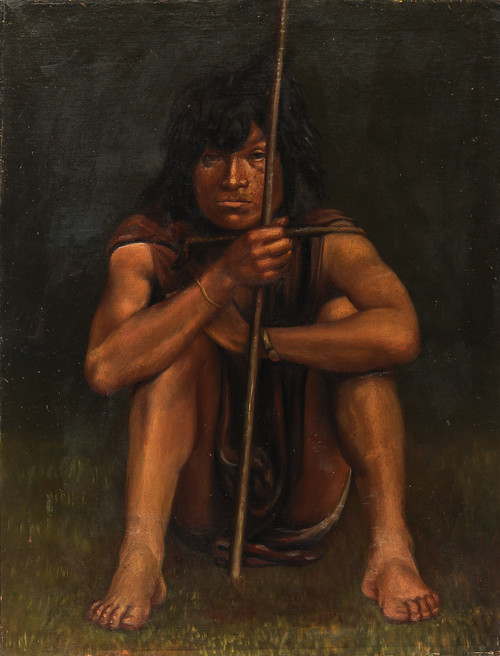 Gallery Edition study of Anonymous's Chapo Indian.