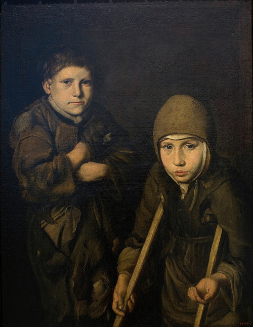 Gallery Edition study of Anonymous's Children Begging.