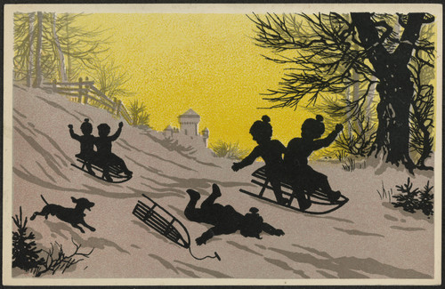 Gallery Edition study of Anonymous's Christmas card.