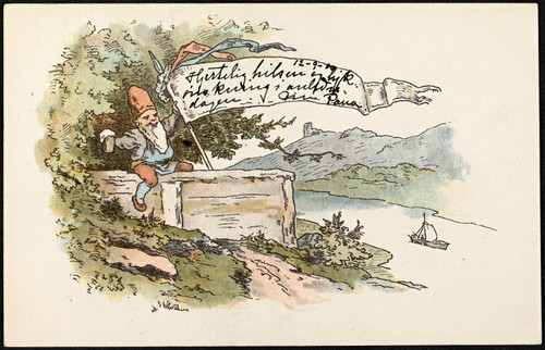Gallery Edition study of Anonymous's Christmas card.