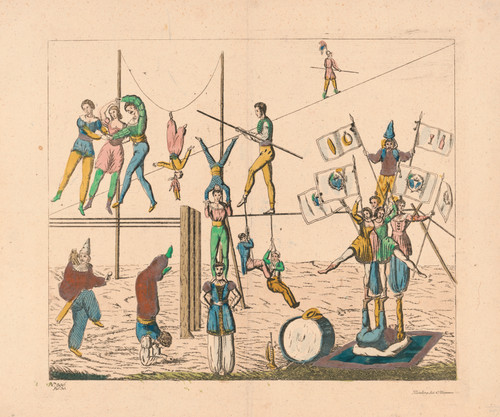 Gallery Edition study of Anonymous's Circus acts.