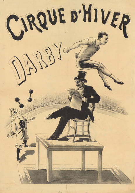Gallery Edition study of Anonymous's Cirque d’Hiver. Darby.