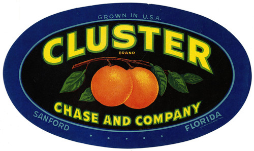 Gallery Edition study of Anonymous's Cluster Brand Citrus Label.