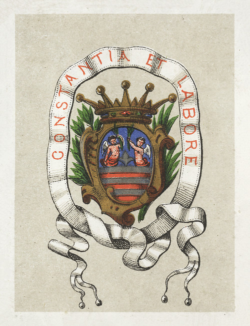 Gallery Edition study of Anonymous's Constantia Et Labore.