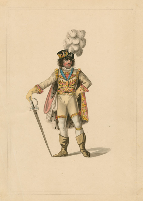 Gallery Edition study of Anonymous's Costume study.
