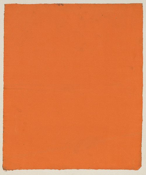 Gallery Edition study of Anonymous's Einfarbig gestrichenes Papier.