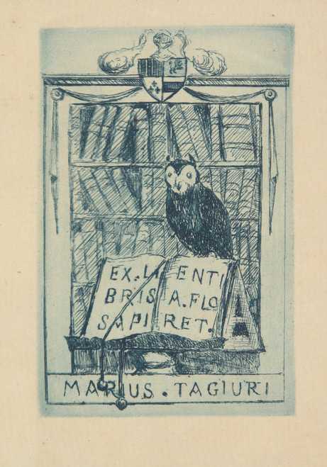 Gallery Edition study of Anonymous's Ekslibris Marius Tagiuri.