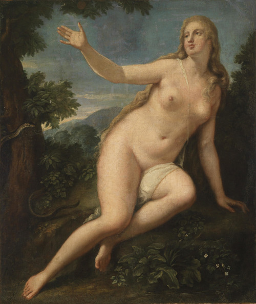 Gallery Edition study of Anonymous's Eve And The Snake.