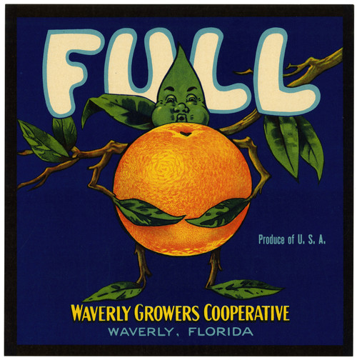 Gallery Edition study of Anonymous's Full Citrus Label.