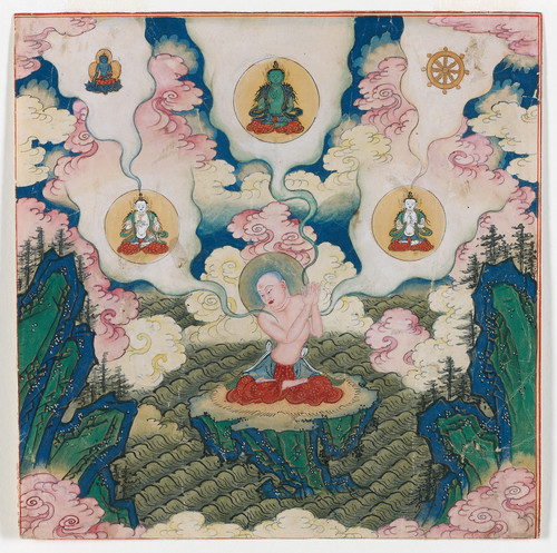 Gallery Edition study of Anonymous's Goden uit mandala.